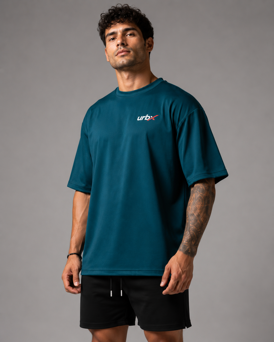 URBX Oversized Tee - Teal