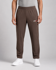 URBX Training Pants Mocha Brown - Front straight
