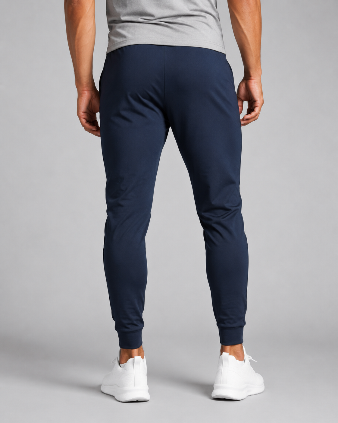 URBX Tapered Training Pants Navy - Back View